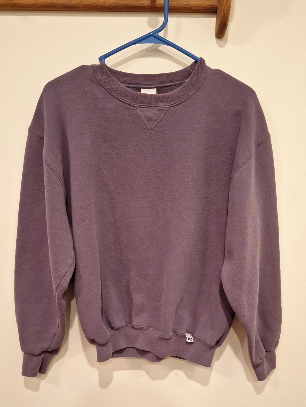 Russell Athletic Purple Crewneck Sweatshirt